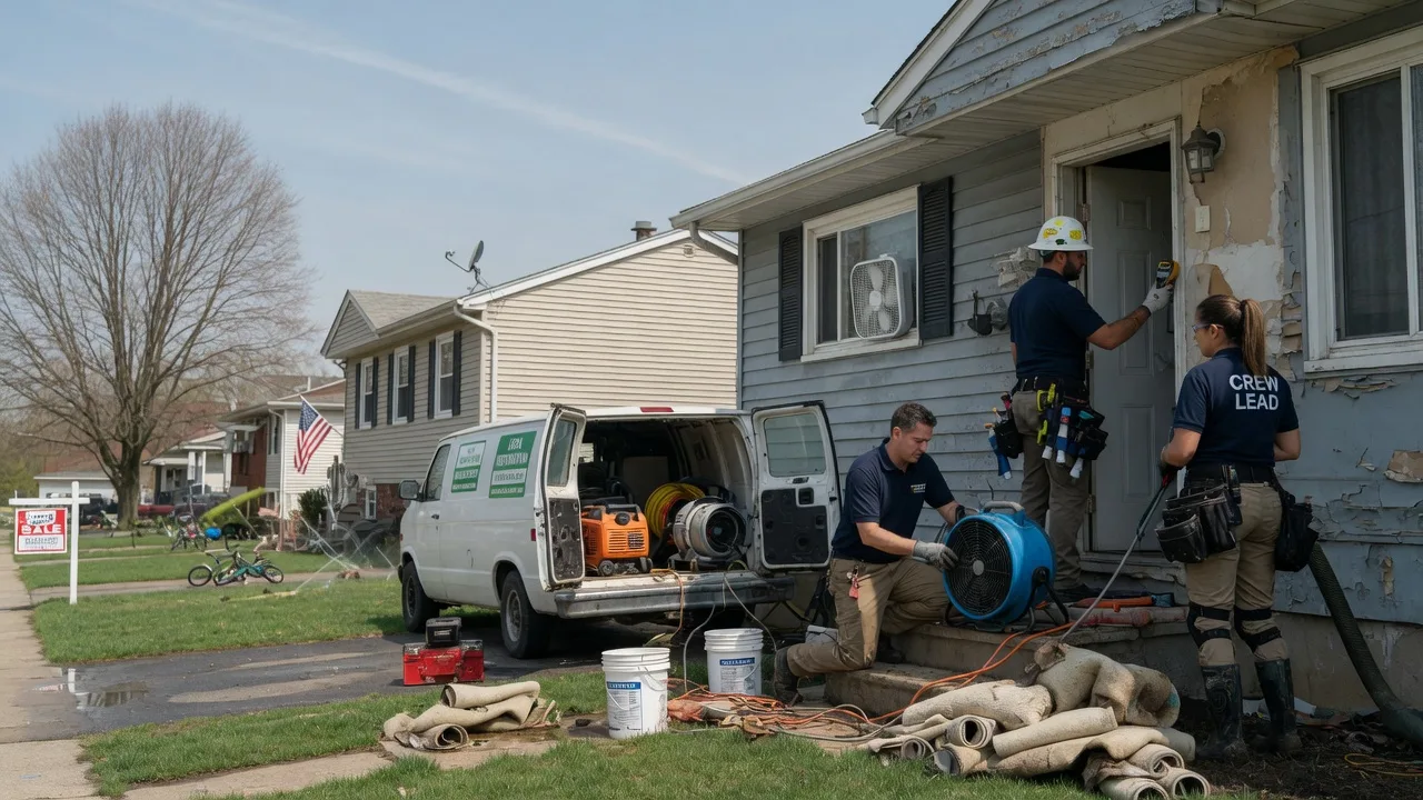 Flood Cleanup in Center Rutland, VT near me